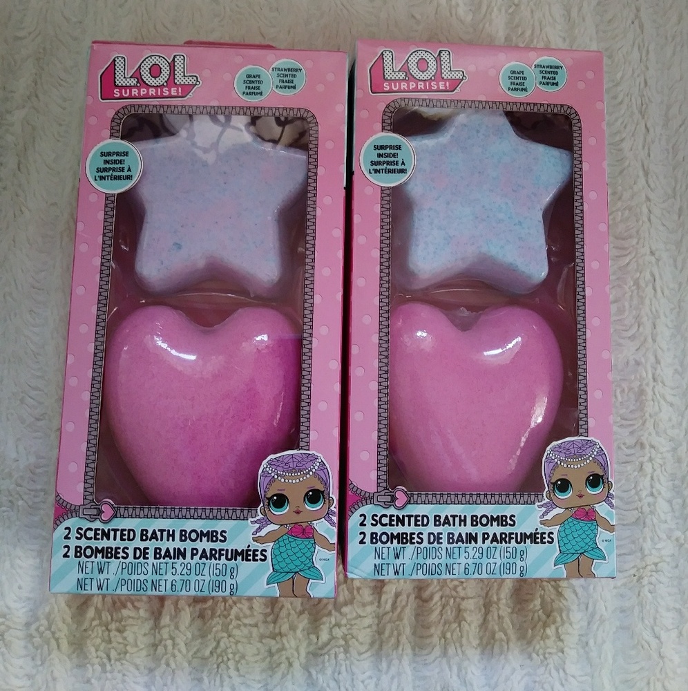 L.O.L. Surprise! Scented Bath Bombs Bundle of 2